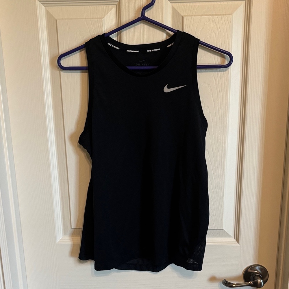 Nike Women's Black Running Tank (breathable)